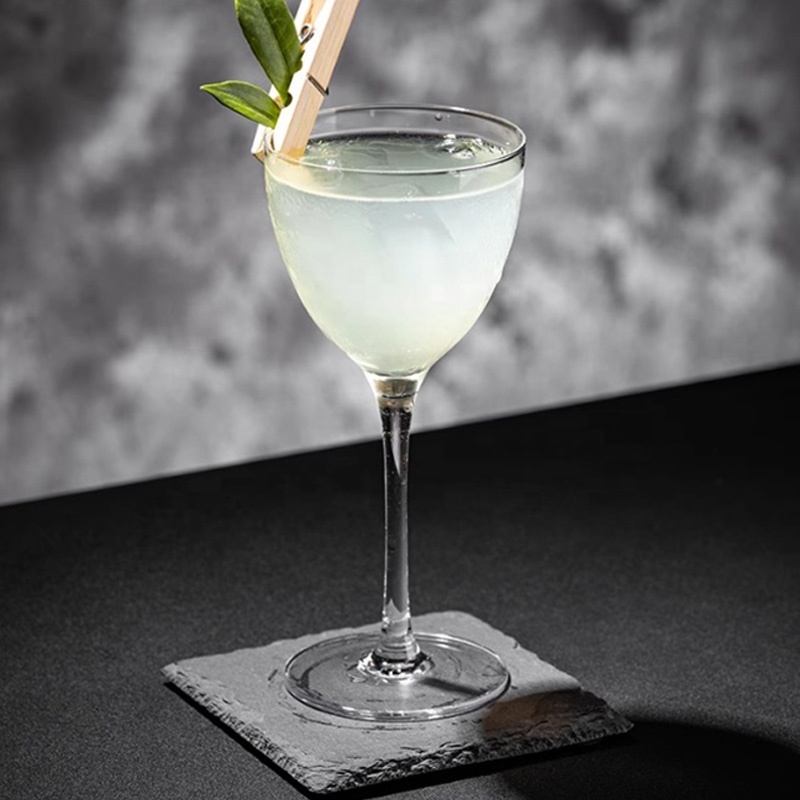 Unique Highball Crystal Nick and Nora Cocktail Glass Long Stem Wine Goblets Clear Cocktail Glasses Bar Restaurant,CIRAY,Unique Highball Crystal Nick and Nora Cocktail Glass Long Stem Wine Goblets Clear Cocktail Glasses Bar Restaurant