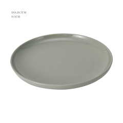 Nordic Style Green Tableware Crockery Restaurant Plates and Bowls Set Dining Ceramic Plates Dinnerware Set