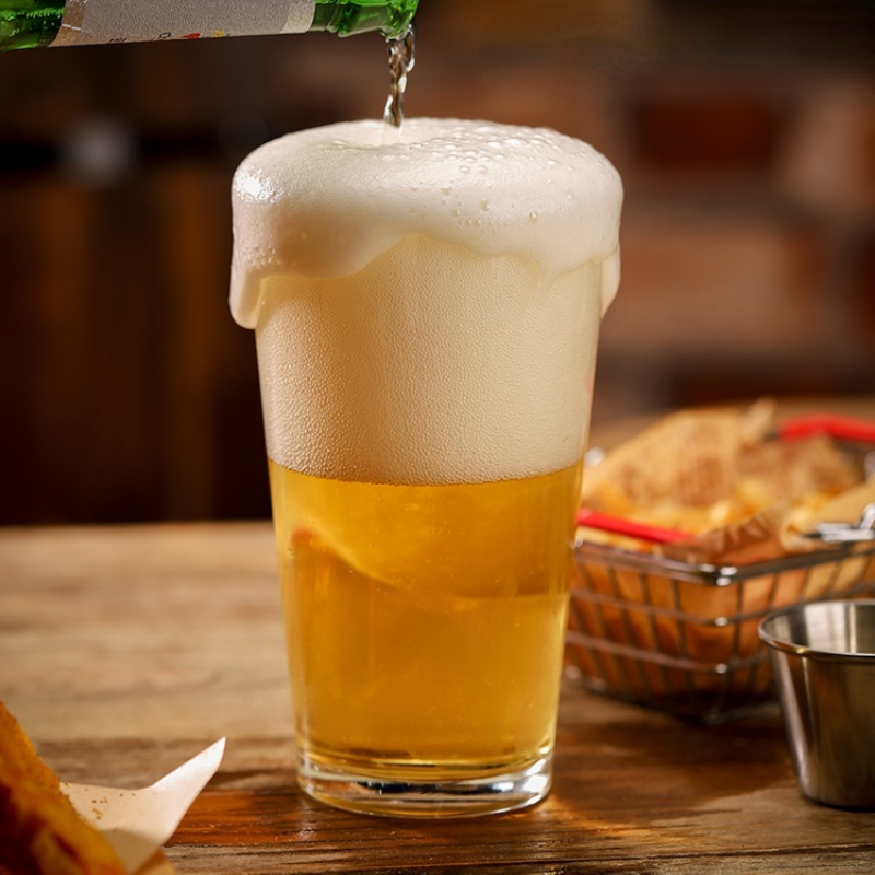 Craft Beer Glasses 120ml/200ml/470ml,CIRAY,High-quality Classic Pint Craft Beer Glasses Custom logo Glass Cup Beer Mug  Drinking Glasses Custom Beer Glass for Bar