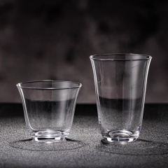 Whisky Highball Cocktail Glasses,CIRAY,Creative Chinese Kung Fu Tea Cocktail Glasses Thin Clear Drinkware Drinking Water Whisky Highball Cocktail Glasses