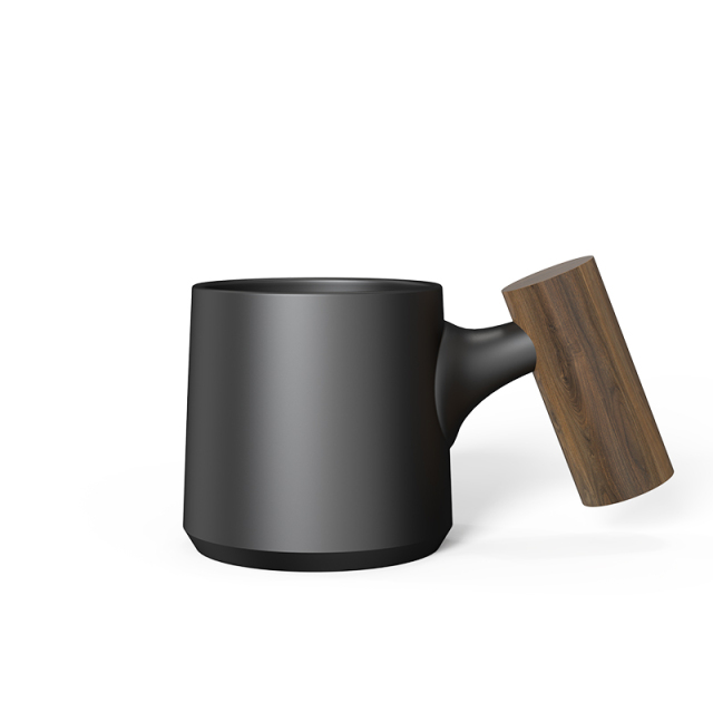 DHPO Wholesale Custom Cafe Restaurant Used Drinking Ceramic Coffee Mugs 90ml Trapezoid Shape Modern Minimalist Design Black Box,CIRAY,DHPO Wholesale Custom Cafe Restaurant Used Drinking Ceramic Coffee Mugs 90ml Trapezoid Shape Modern Minimalist Design Black Box