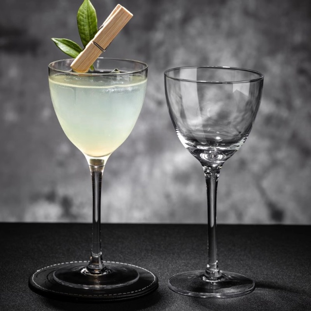 Unique Highball Crystal Nick and Nora Cocktail Glass Long Stem Wine Goblets Clear Cocktail Glasses Bar Restaurant,CIRAY,Unique Highball Crystal Nick and Nora Cocktail Glass Long Stem Wine Goblets Clear Cocktail Glasses Bar Restaurant