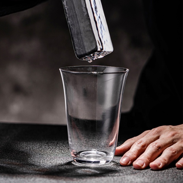 Whisky Highball Cocktail Glasses,CIRAY,Creative Chinese Kung Fu Tea Cocktail Glasses Thin Clear Drinkware Drinking Water Whisky Highball Cocktail Glasses