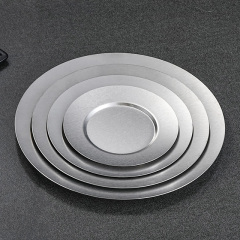 Japanese Stainless Steel Platter, Home Gold Plate, Dish Plate, Snack Plate, Commercial Barbecue Plate,  Bone Dish
