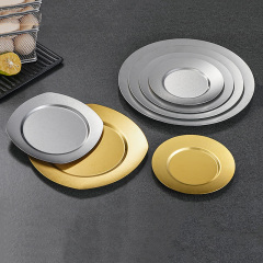 Japanese Stainless Steel Platter, Home Gold Plate, Dish Plate, Snack Plate, Commercial Barbecue Plate,  Bone Dish