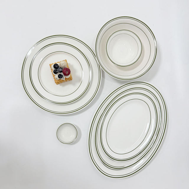 10 inch oval plate
