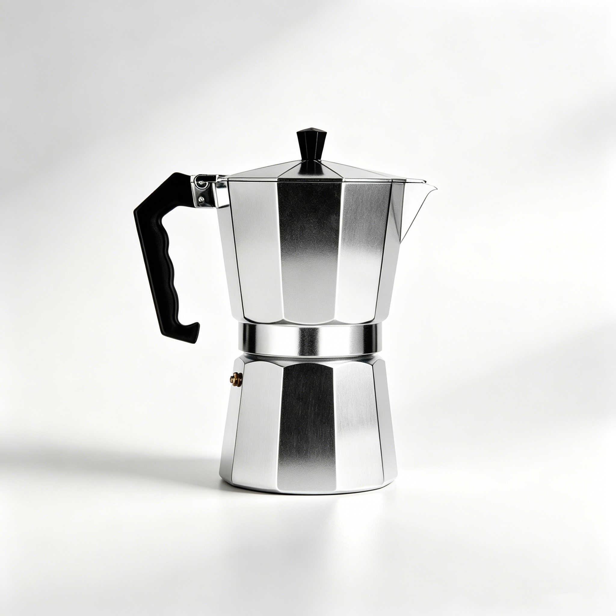 Stovetop Espresso Moka Pot 100ml/150ml/300ml/450ml/600ml,CIRAY,Aluminum Octagonal Stovetop Espresso Moka Pot Coffee Maker Tools Coffee Appliance Metal Coffee Utensils Household