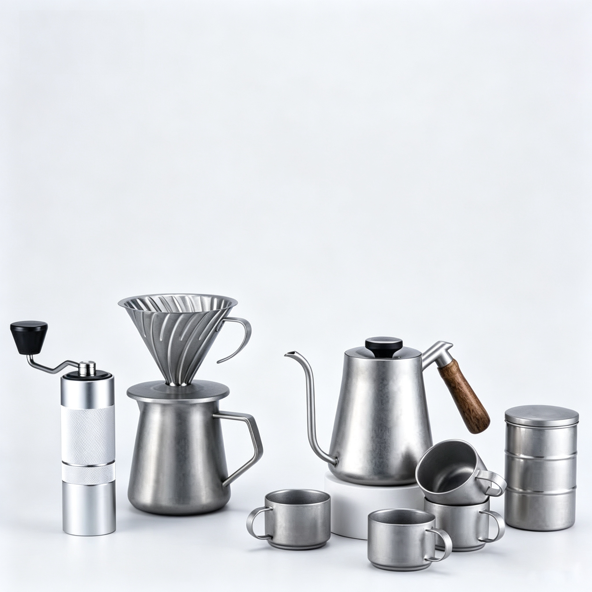 Pour Over Coffee Maker Gift Set,CIRAY,Tenrey Coffee Accessories Gooseneck Kettle Pour Over Coffee Maker Gift Set
