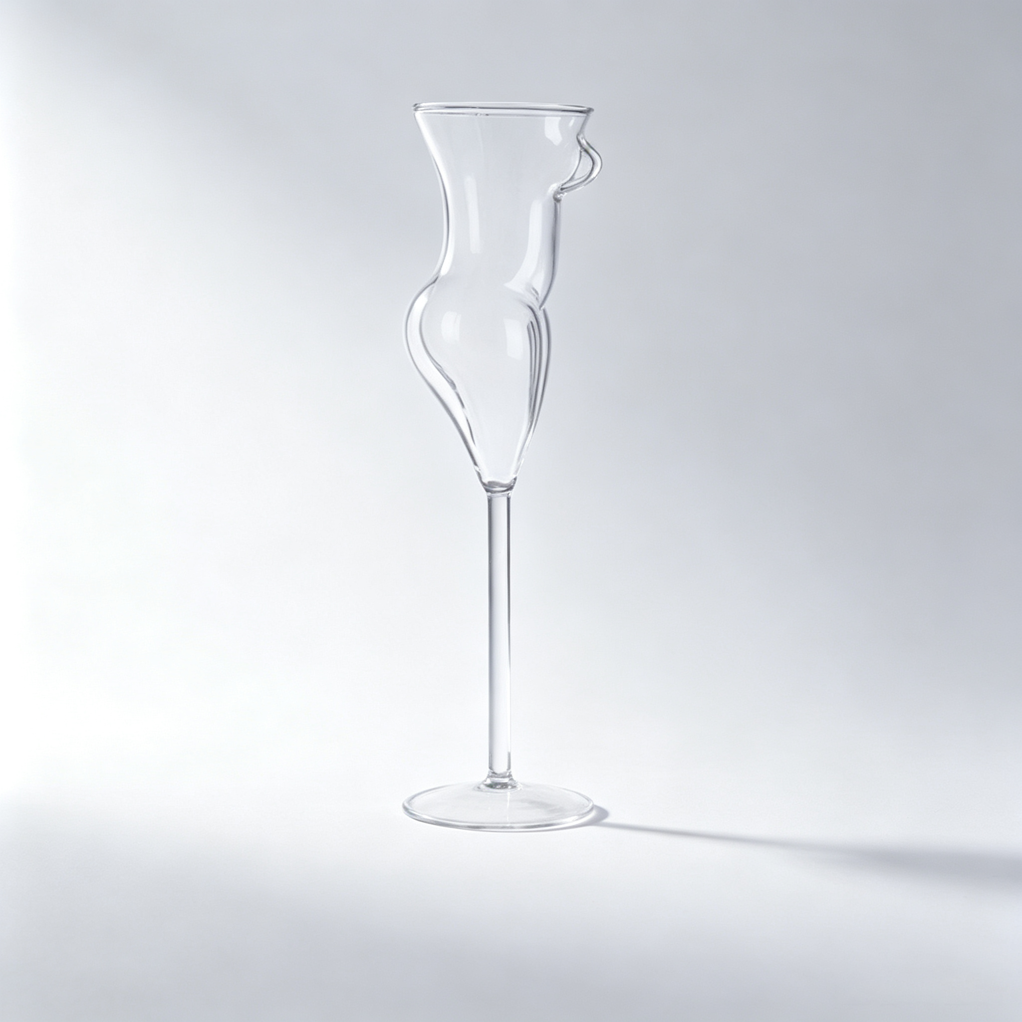 Women Shape Cocktail Glasses 200ml,CIRAY,200ml Naked Women Shape martini Glasses champagne Glass Personality Goblet Glass Creative Cocktail Glasses for bar Party