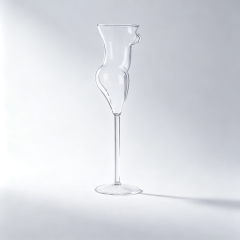 Women Shape Cocktail Glasses 200ml,CIRAY,200ml Naked Women Shape martini Glasses champagne Glass Personality Goblet Glass Creative Cocktail Glasses for bar Party