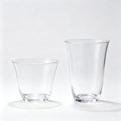 Whisky Highball Cocktail Glasses 280ml 360ml,CIRAY,Creative Chinese Kung Fu Tea Cocktail Glasses Thin Clear Drinkware Drinking Water Whisky Highball Cocktail Glasses