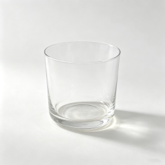 Ultra Thin Classic Whisky Glasses 300ml,CIRAY,Ultra Thin Clear Stemless Classic Cocktail Glasses with Tray for Everyday Sipping