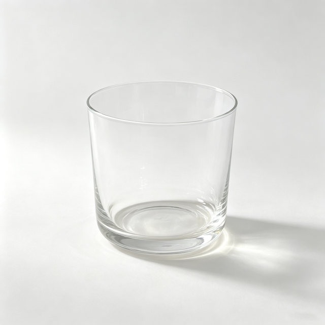 Ultra Thin Classic Whisky Glasses 300ml,CIRAY,Ultra Thin Clear Stemless Classic Cocktail Glasses with Tray for Everyday Sipping