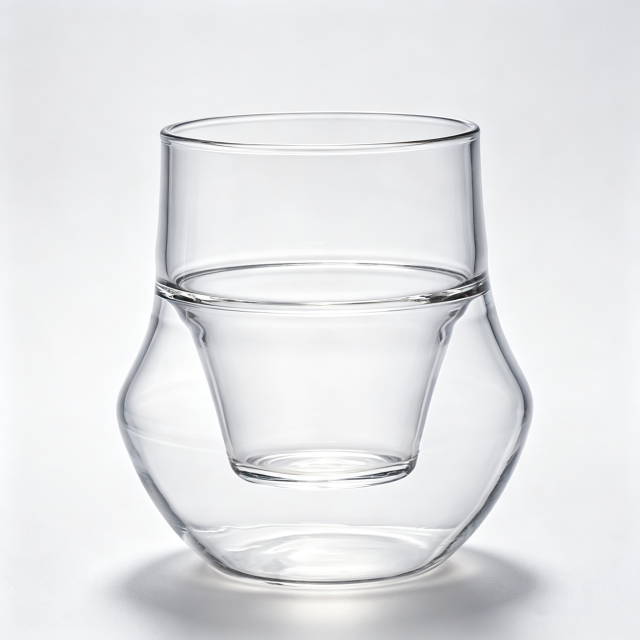 High Borosilicate Double Wall Coffee Cups 100ml,CIRAY,100ml Eco-friendly High Borosilicate Clear Double Wall Glass Coffee Cups