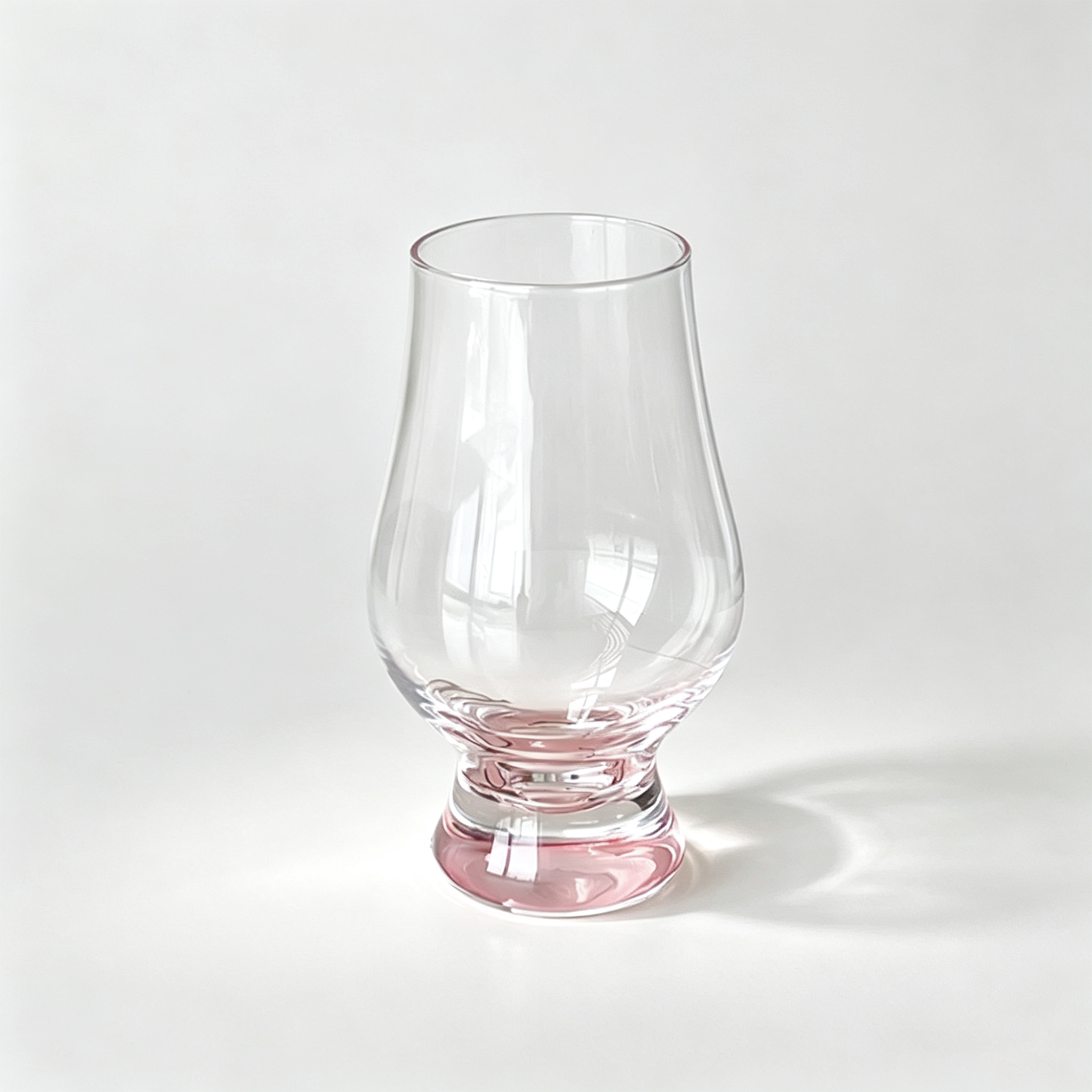 Thick Bottom Tulip Whiskey Glasses 175ml,CIRAY,Crystal Pink Color Thick Bottom Tulip Whiskey Glasses Home Modern Simple Handmade Snifter Wine Whisky Glass Set