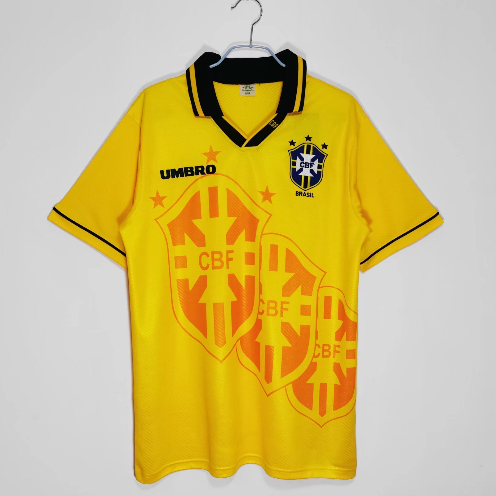 93/94 Brazil home retro Fan version
