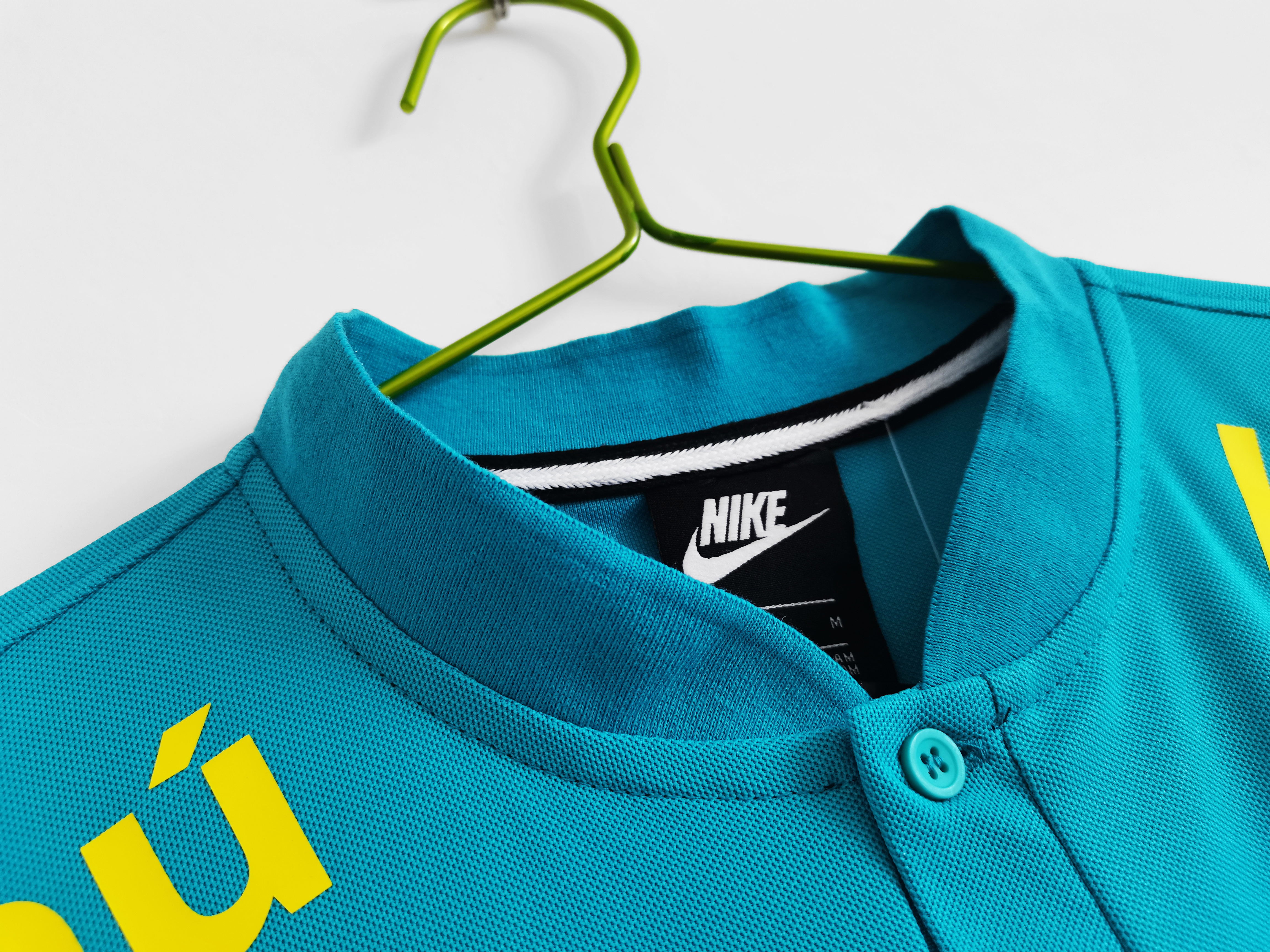 2021 Brazil Lake blue training uniform Fan version polo