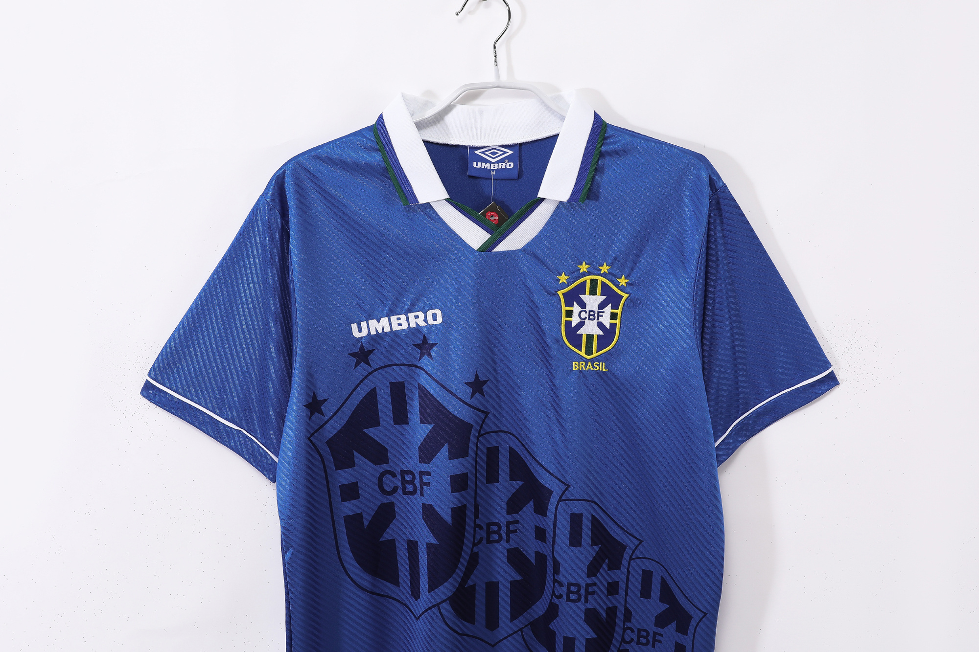1996 Brazil away retro Fan version