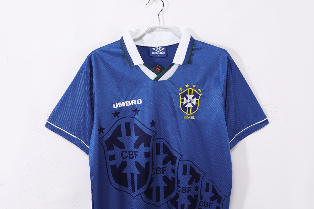 1996 Brazil away retro Fan version