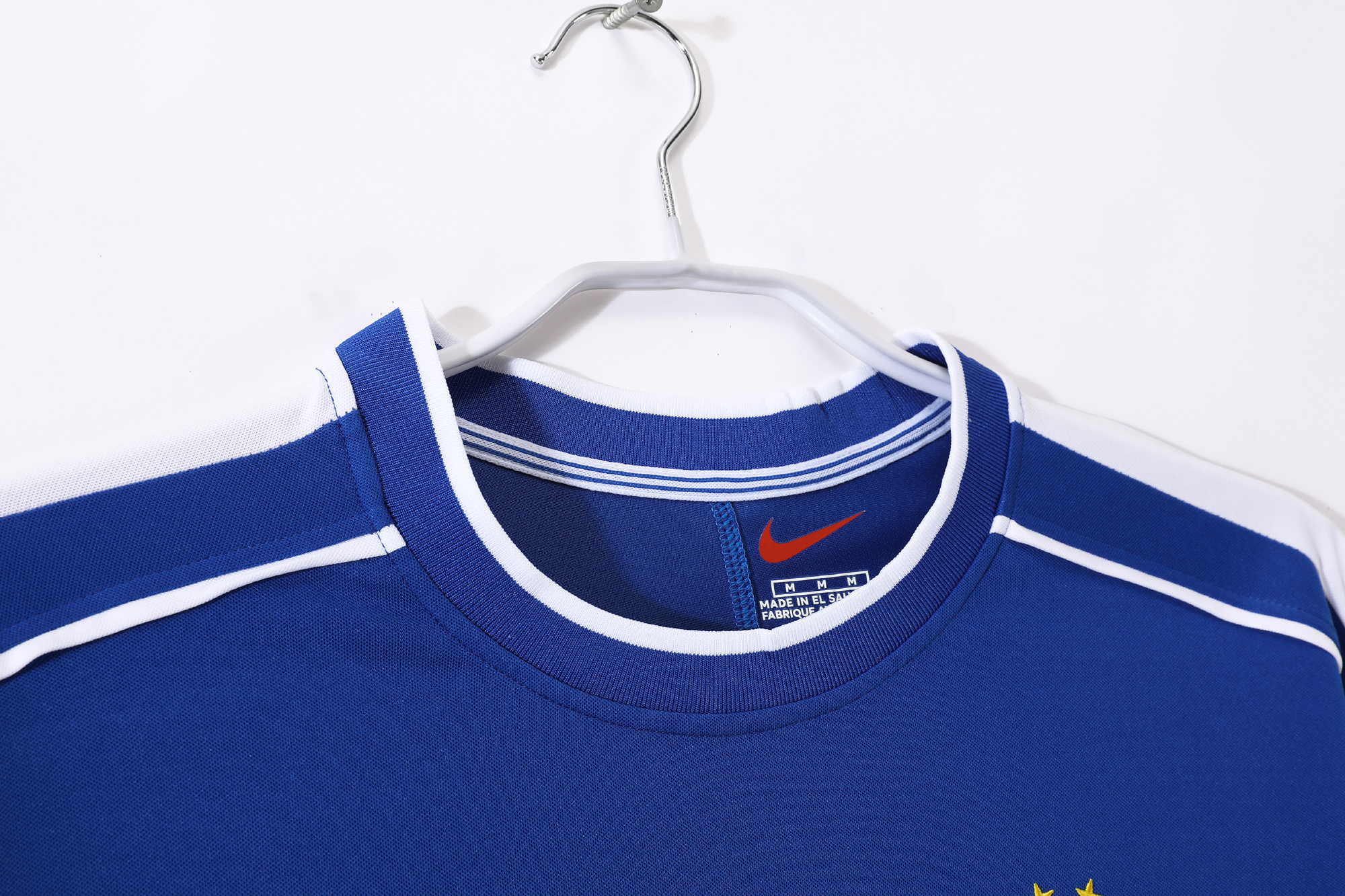 1998 Brazil away retro Fan version Long sleeves