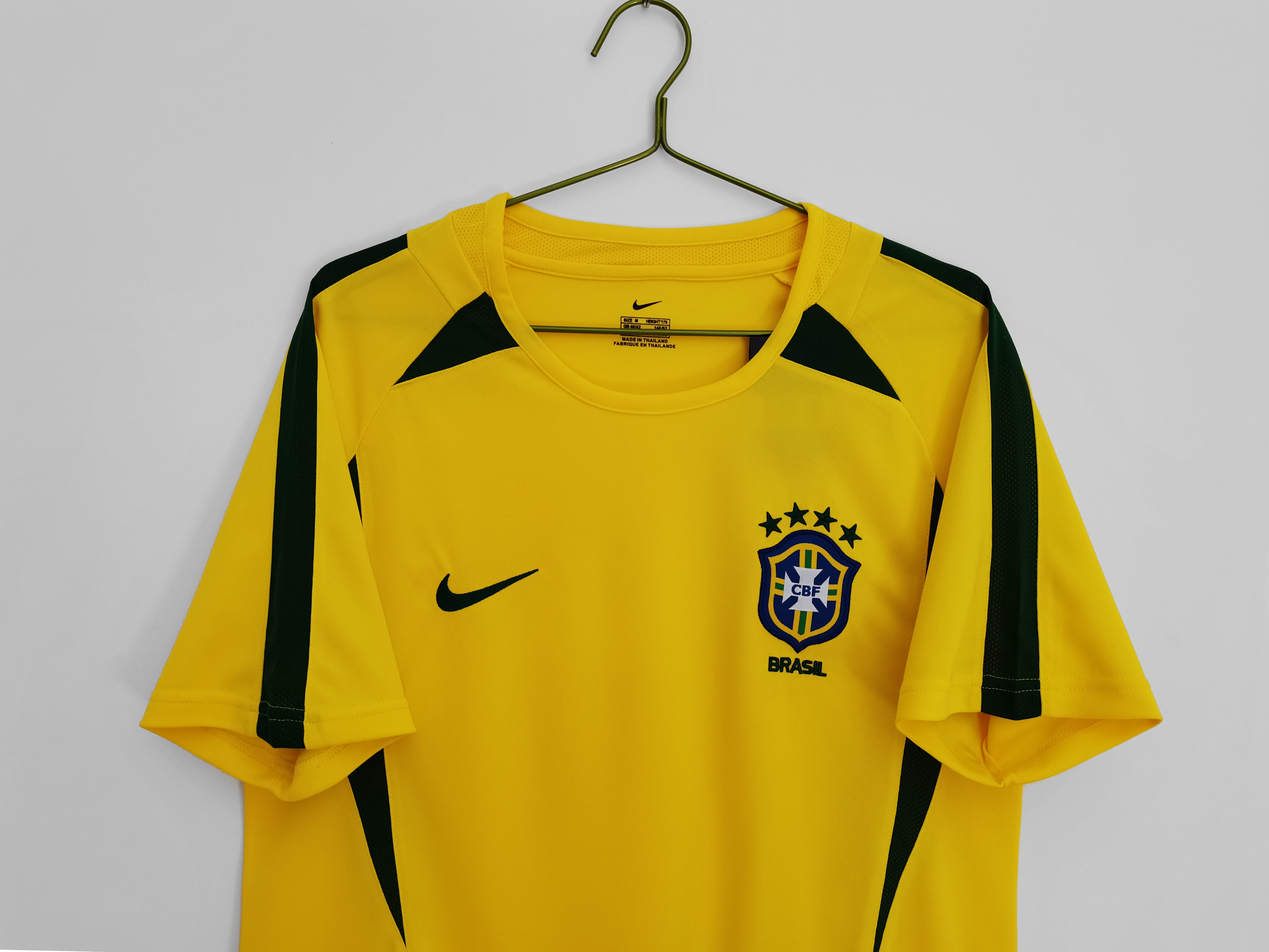 2002 Brazil home retro Fan version
