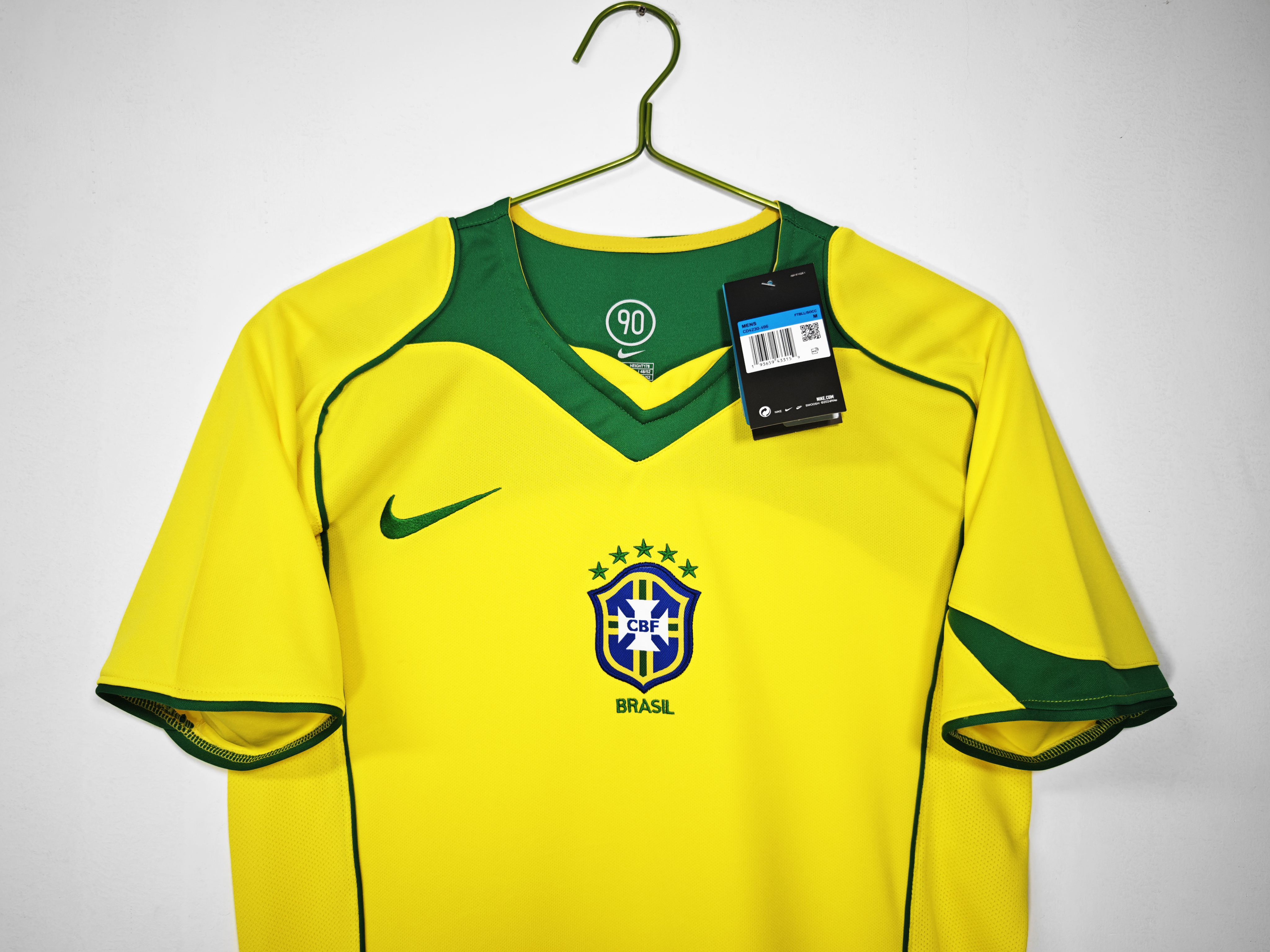 2004 Brazil home retro Fan version