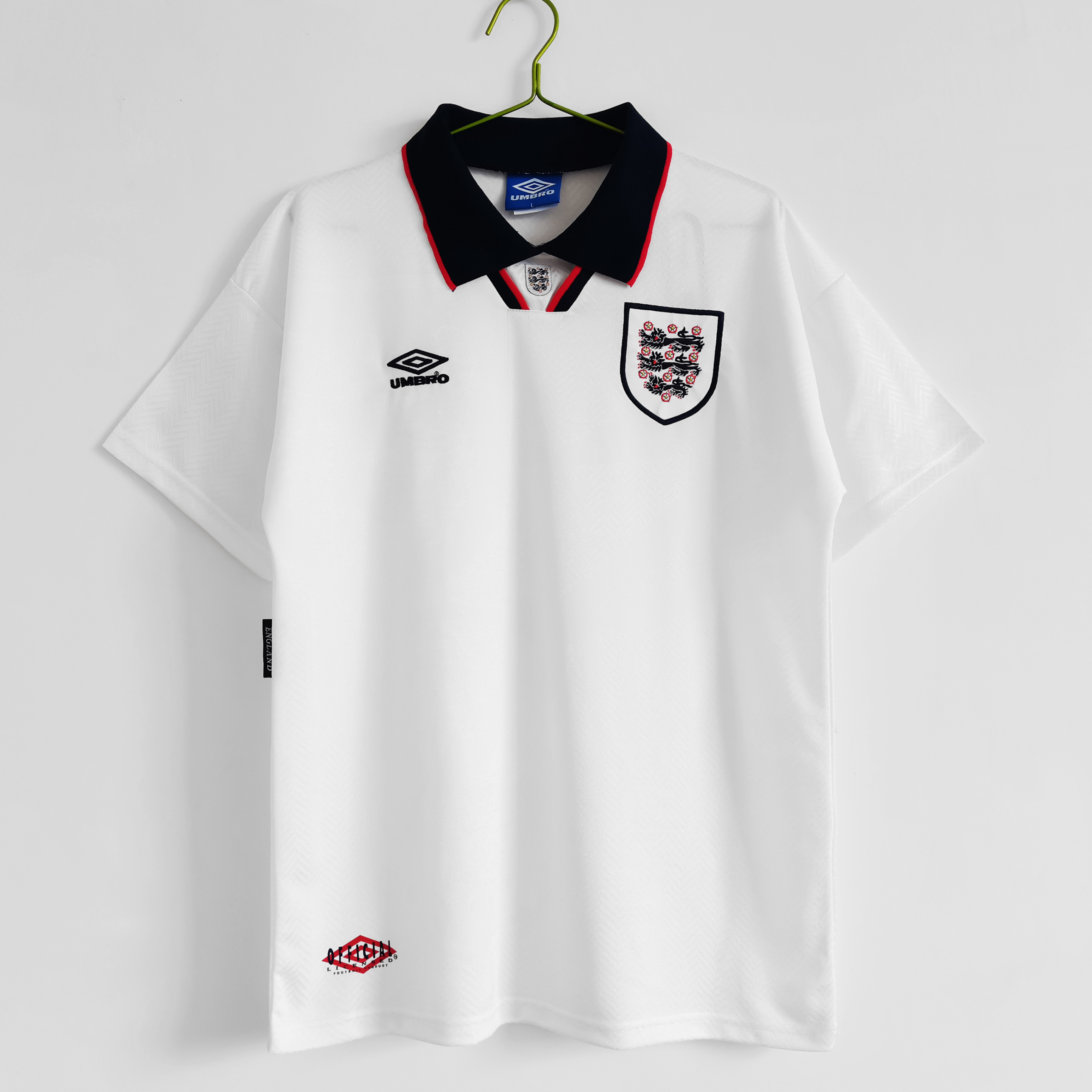 94/95 England home retro Fan version