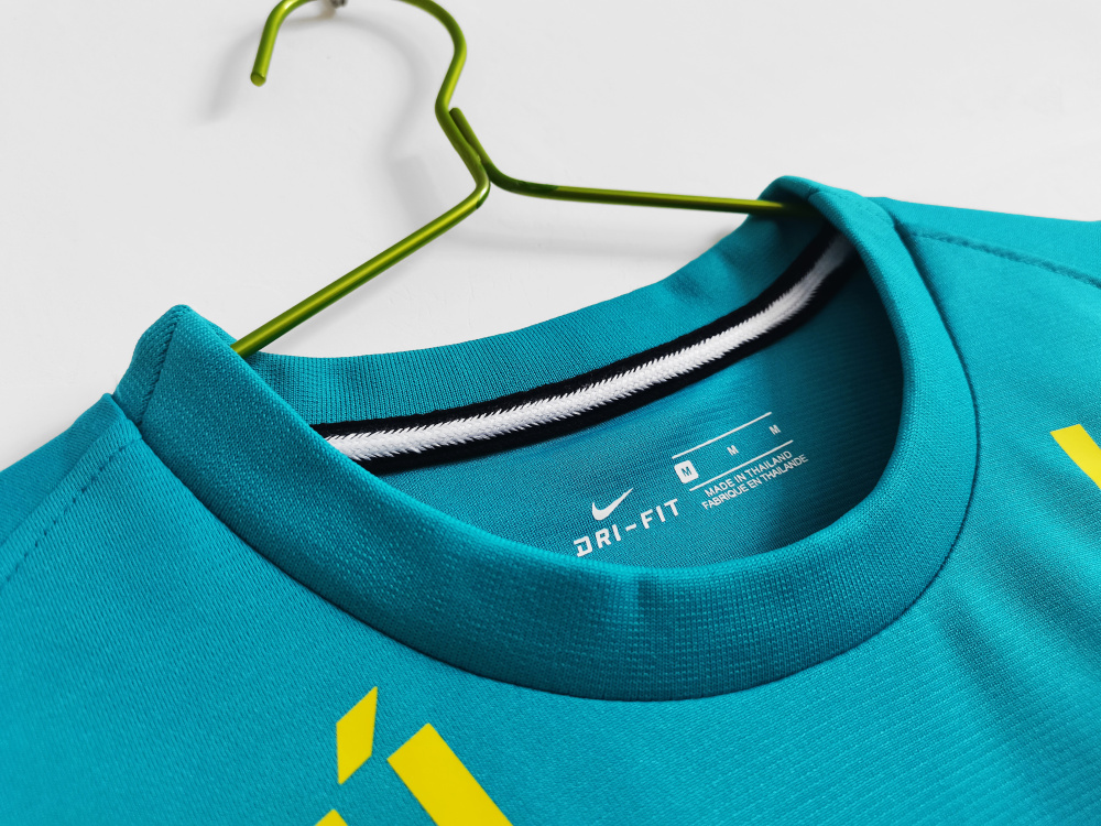 2021 Brazil Lake blue training uniform Fan version