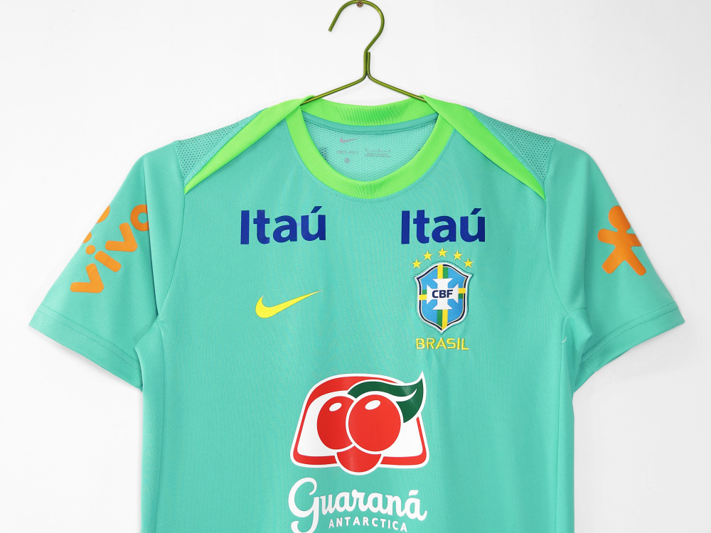 2024 Brazil lake green training uniform Fan version polo