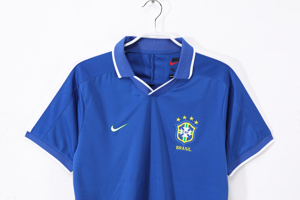 1997 Brazil away retro Fan version