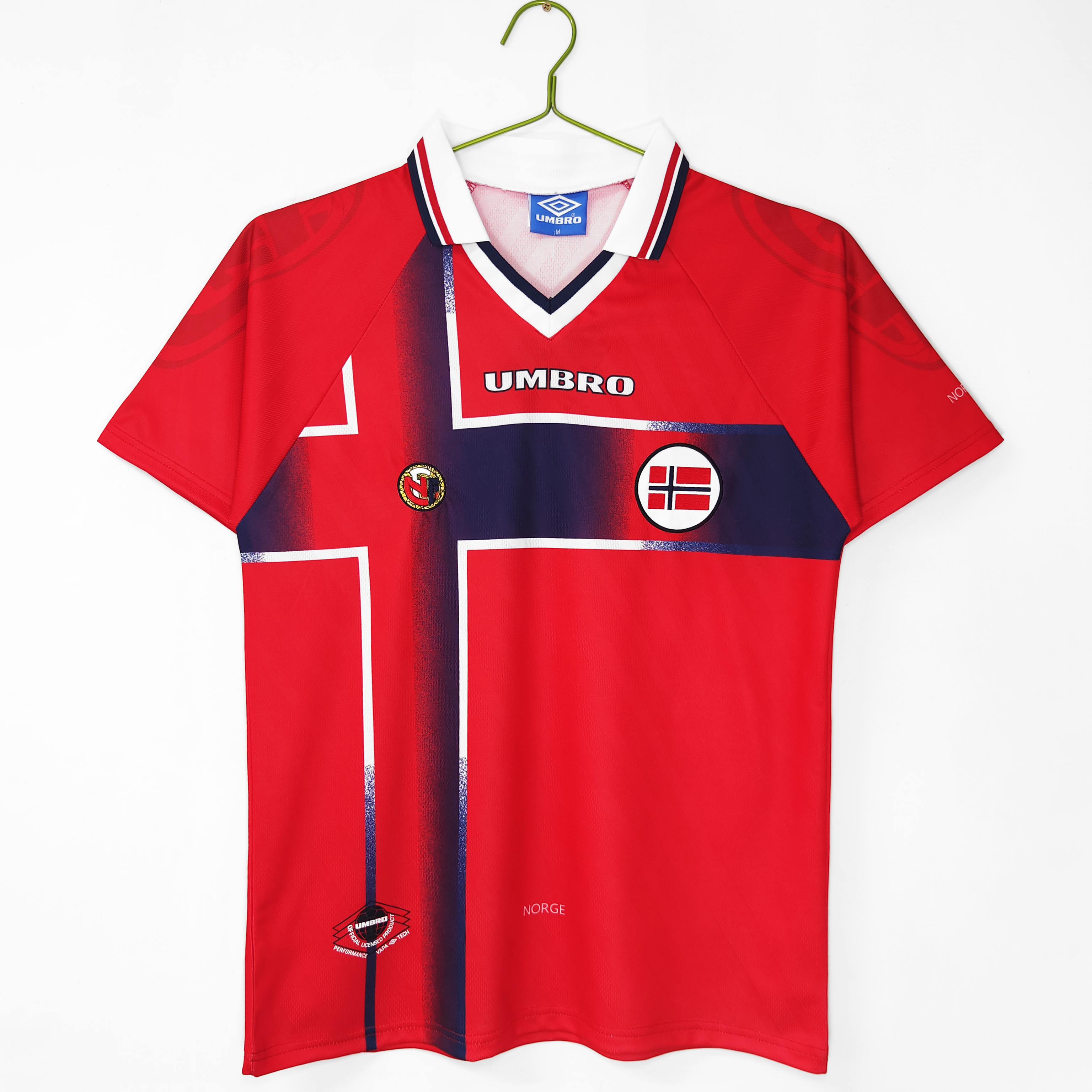 97/98 Norway home retro Fans version