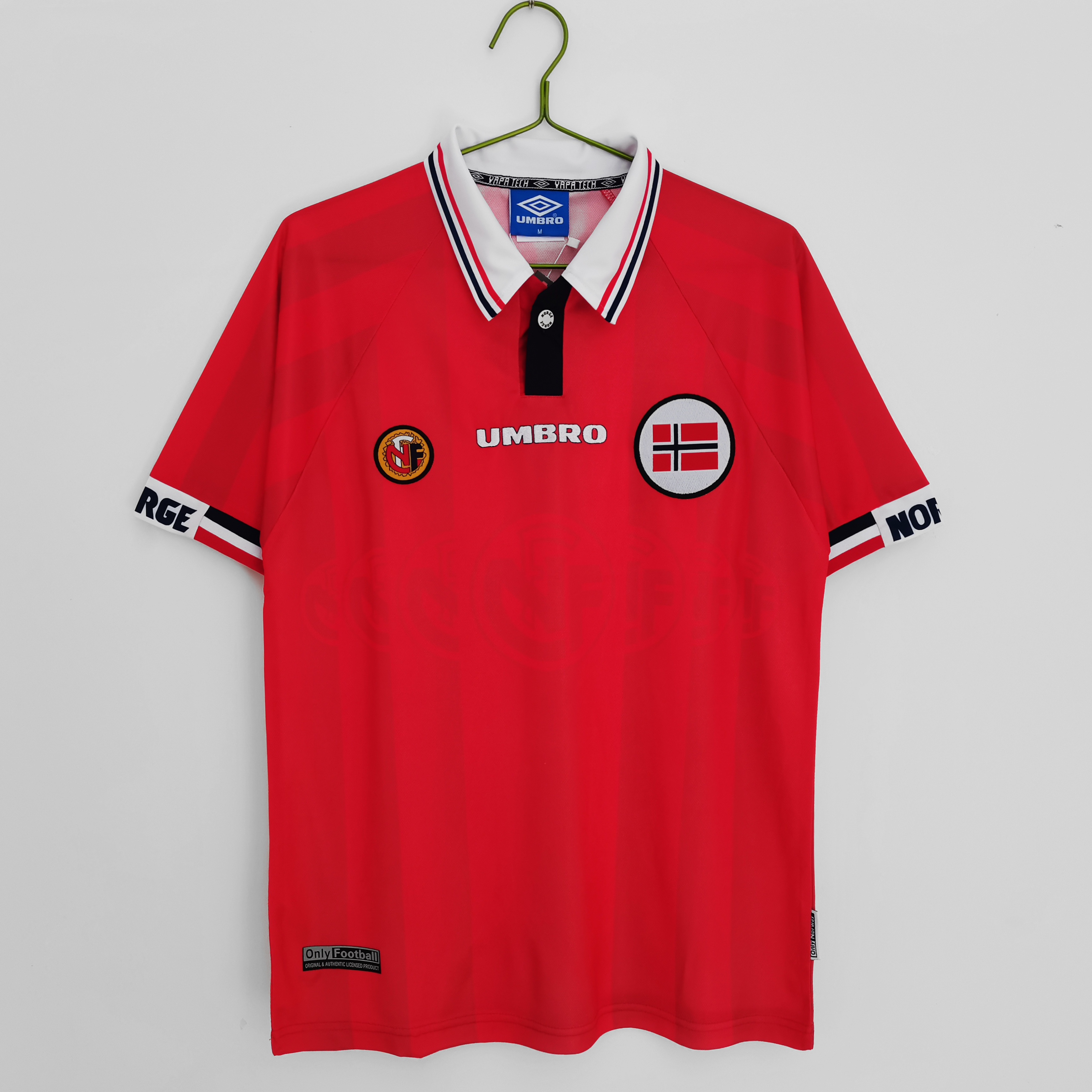 98/99 Norway home retro Fans version