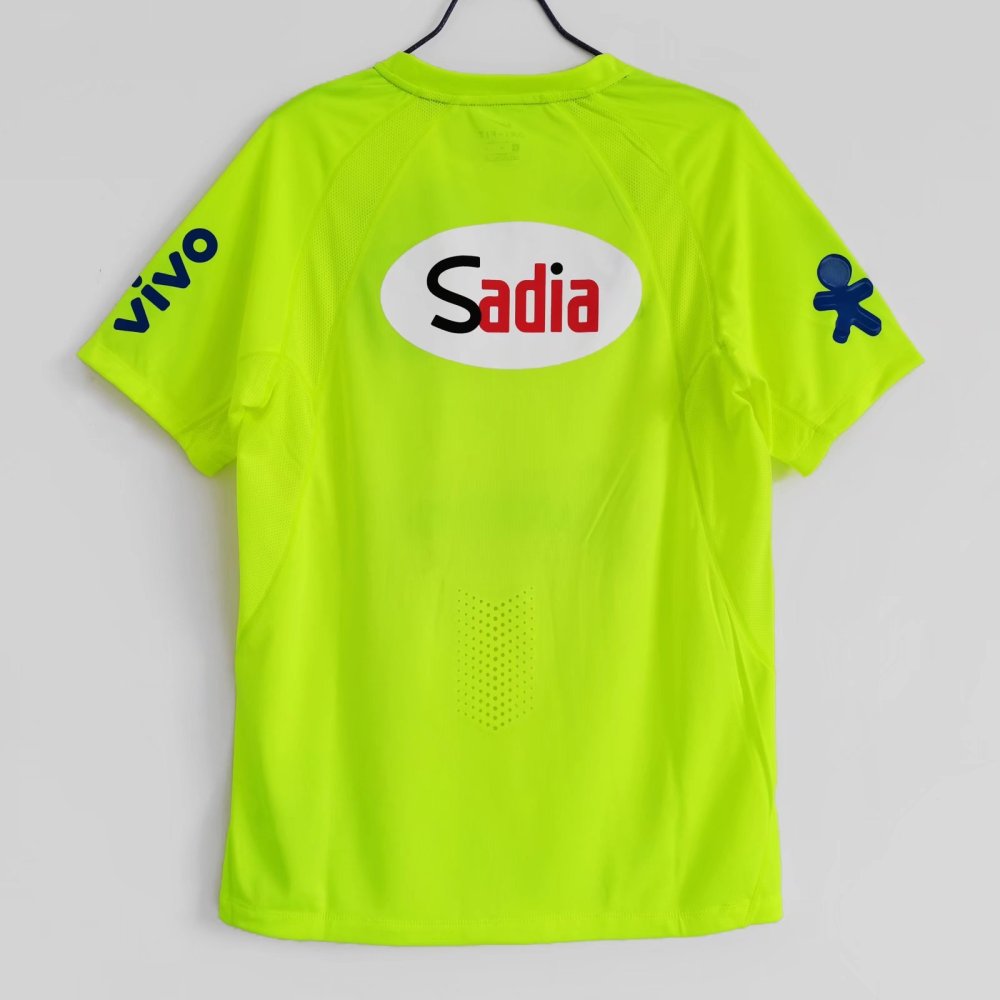 2020 Brazil Fluorescent green training uniform Fan version polo
