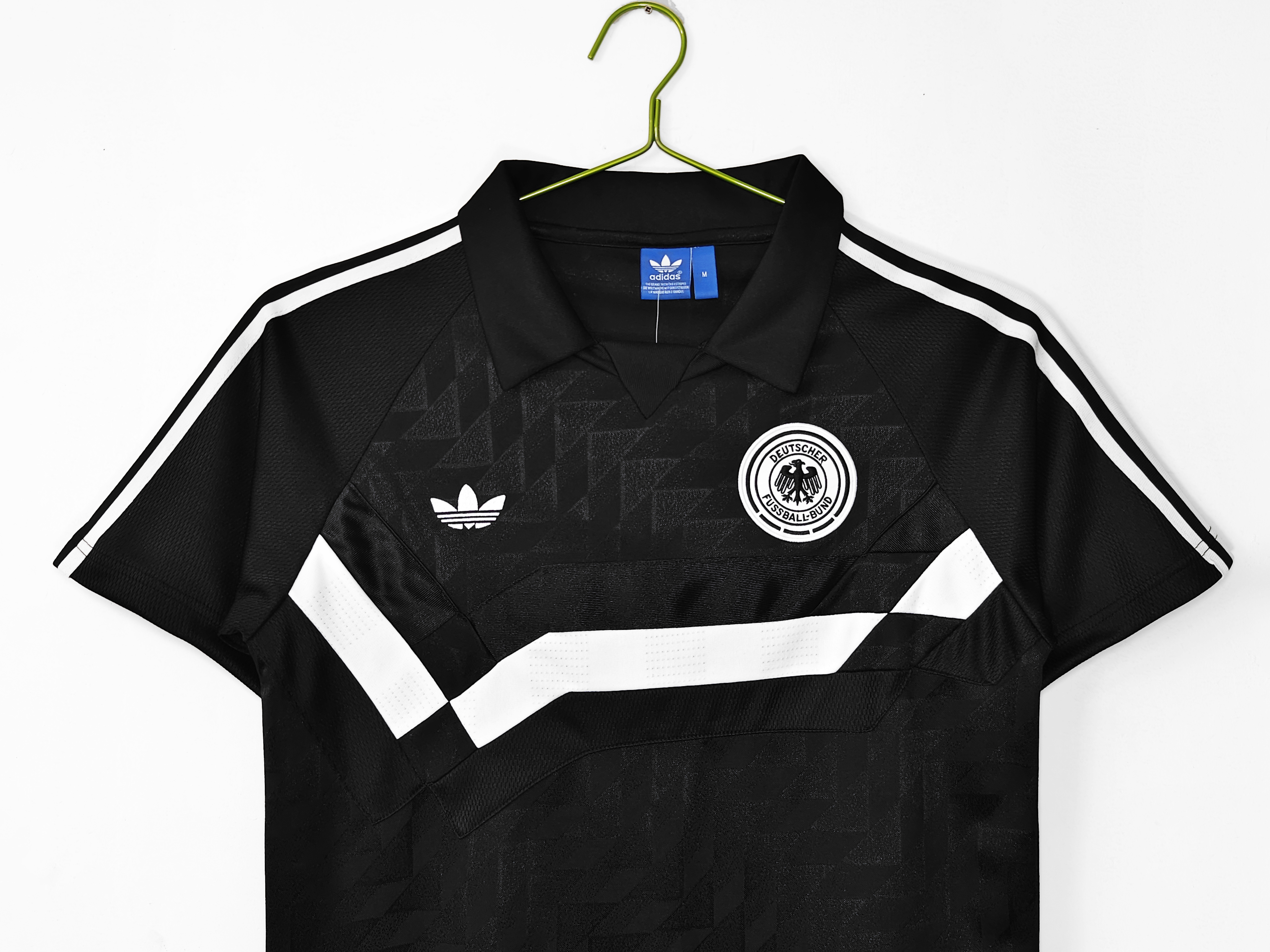 88/90 Germany away black retro Fan version
