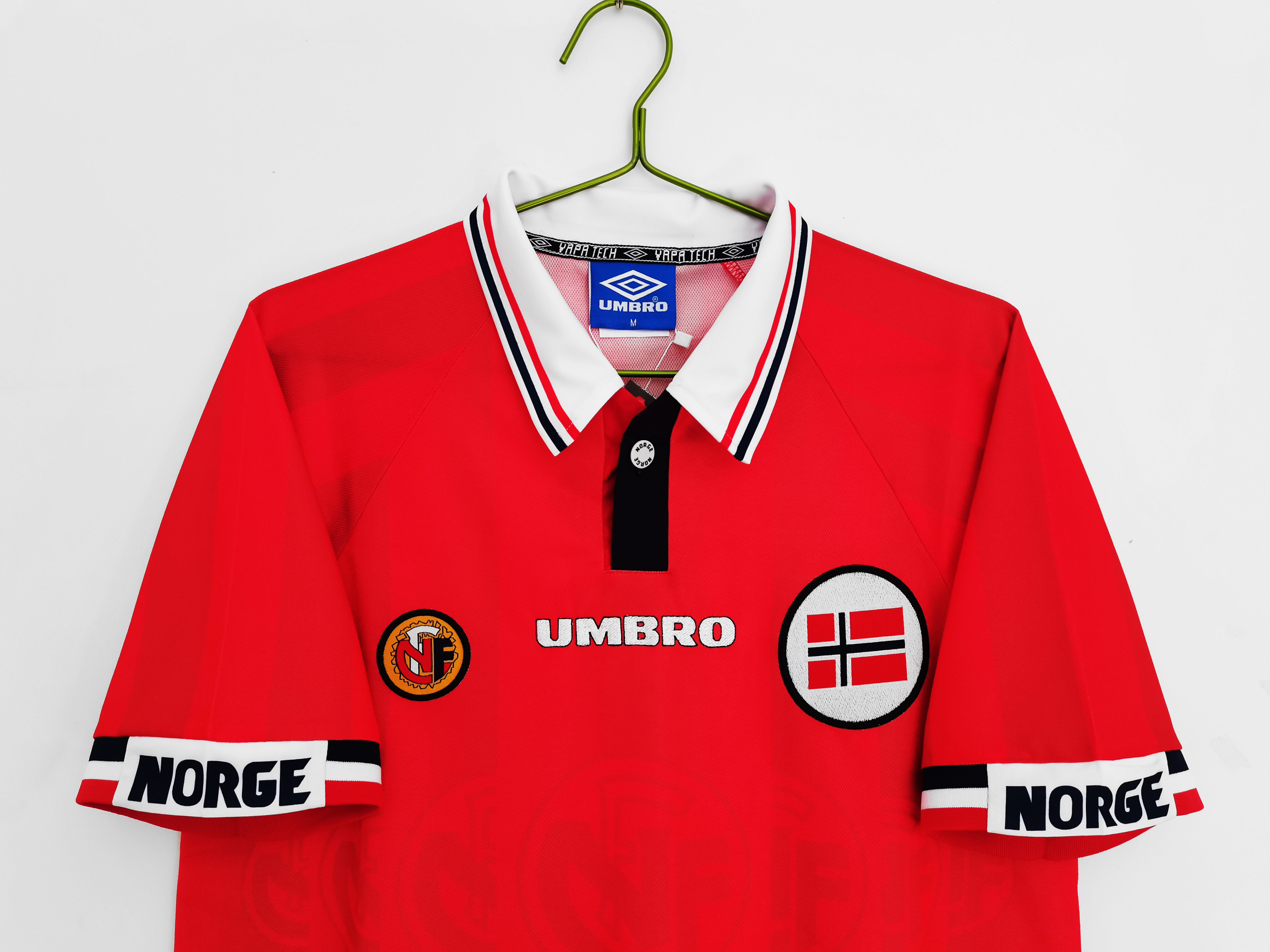 98/99 Norway home retro Fans version