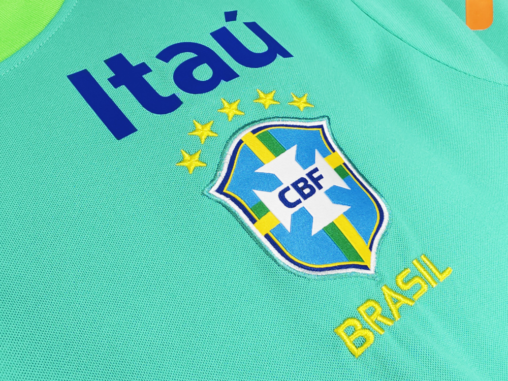 2024 Brazil lake green training uniform Fan version polo