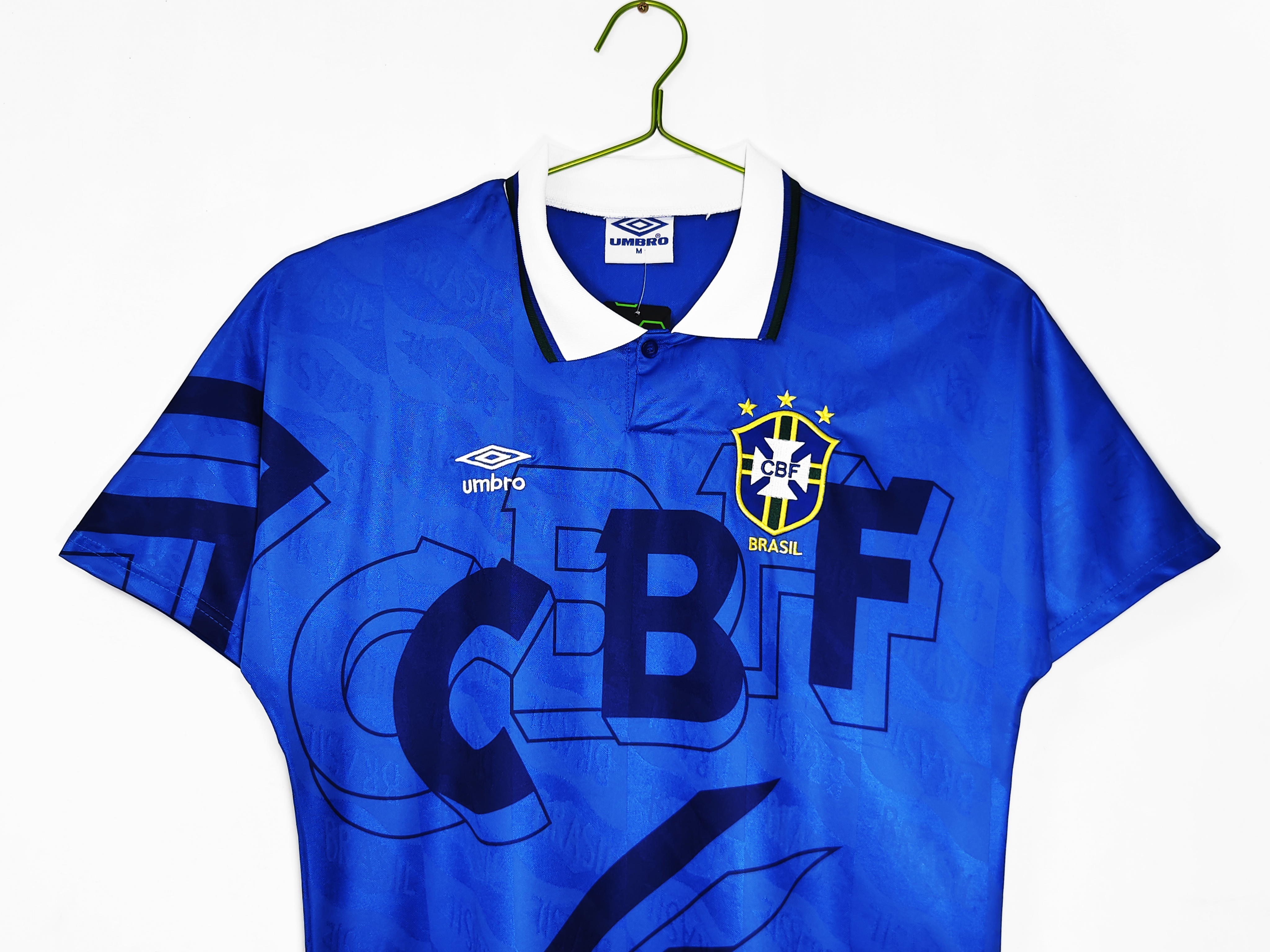1992 Brazil away retro Fan version