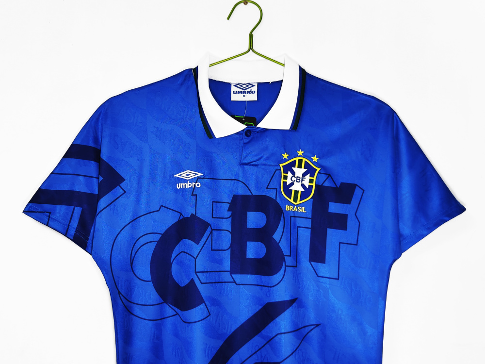 1992 Brazil away retro Fan version