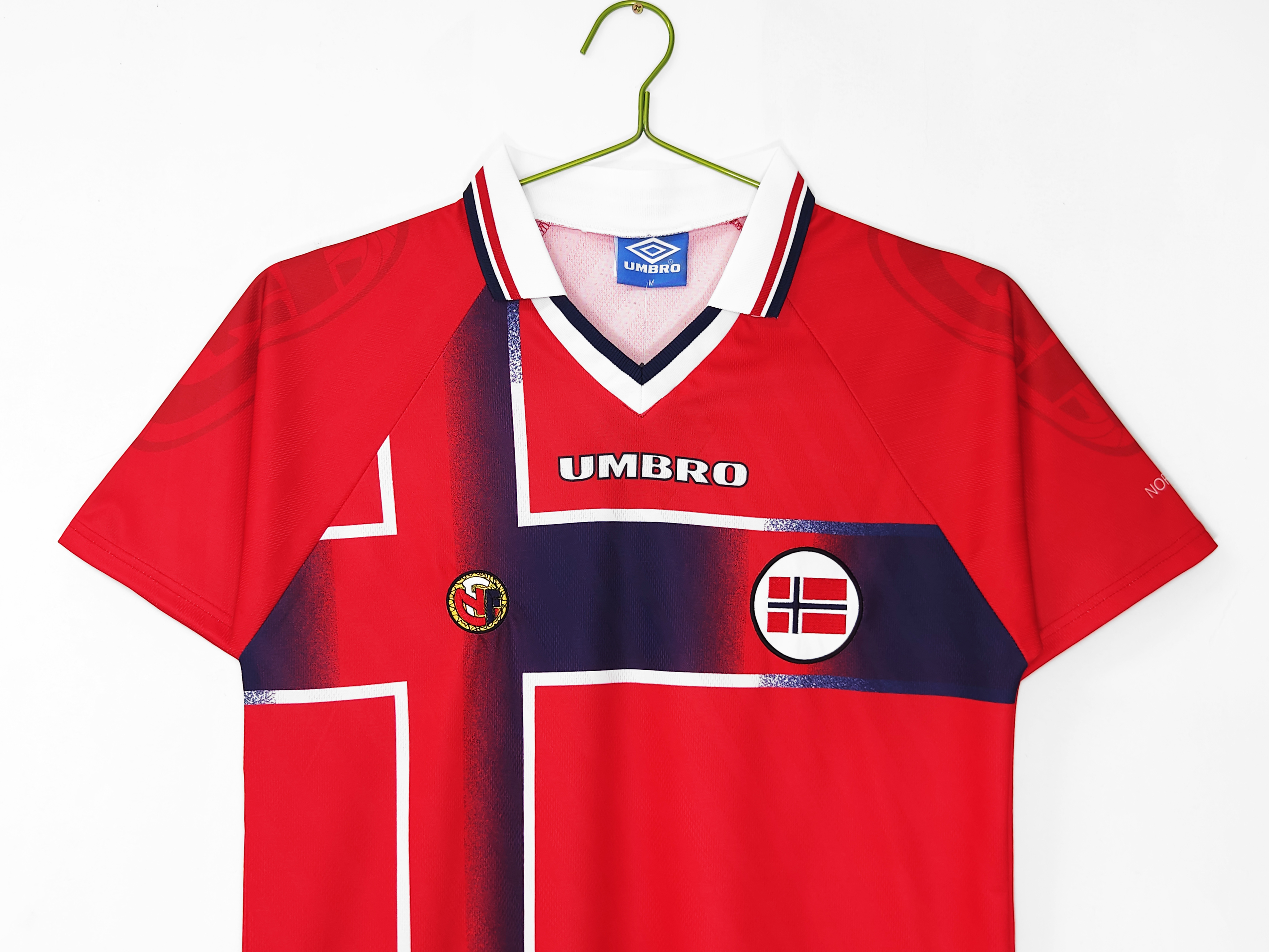 97/98 Norway home retro Fans version