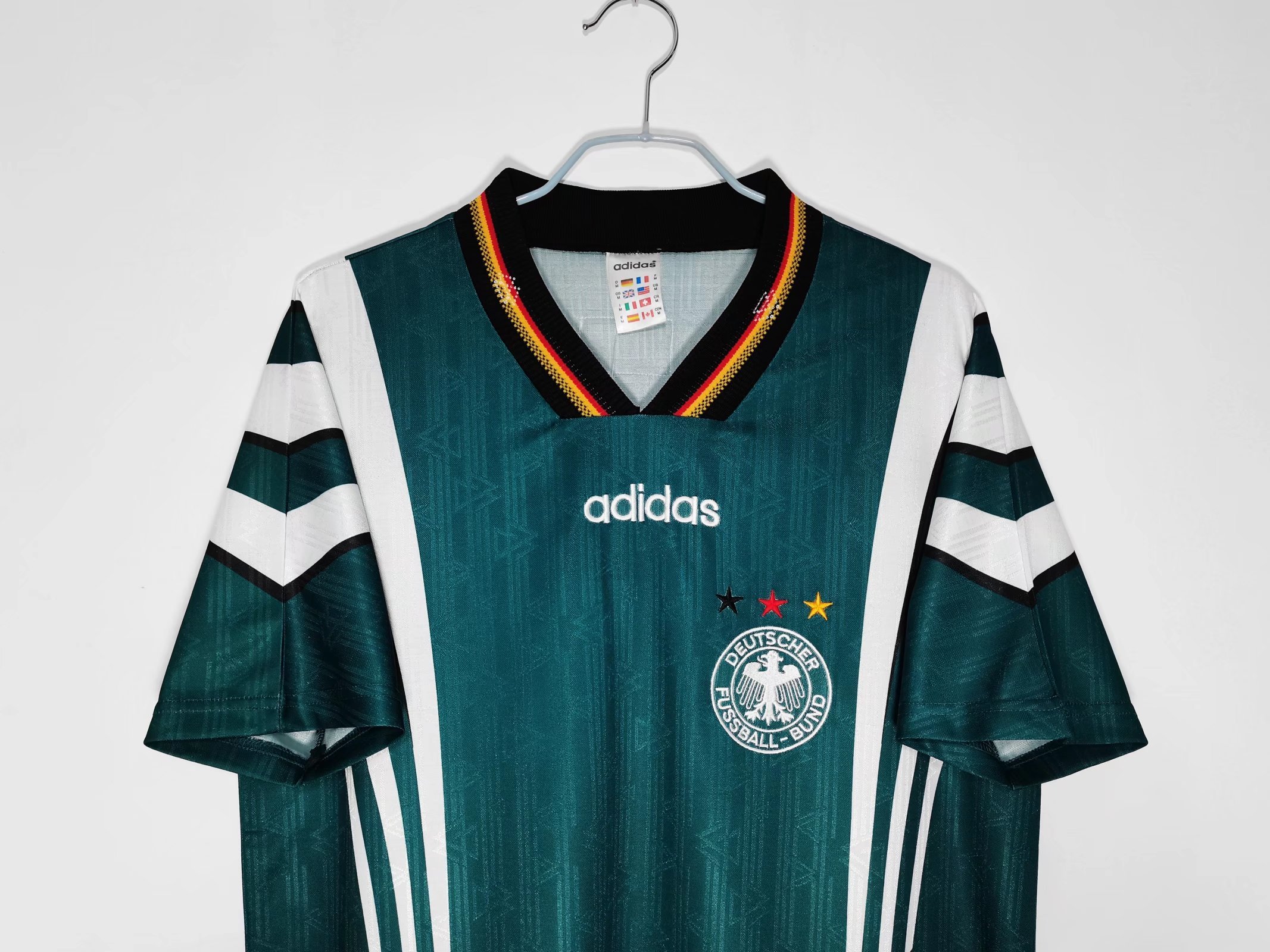 1996 Germany away retro Fan version