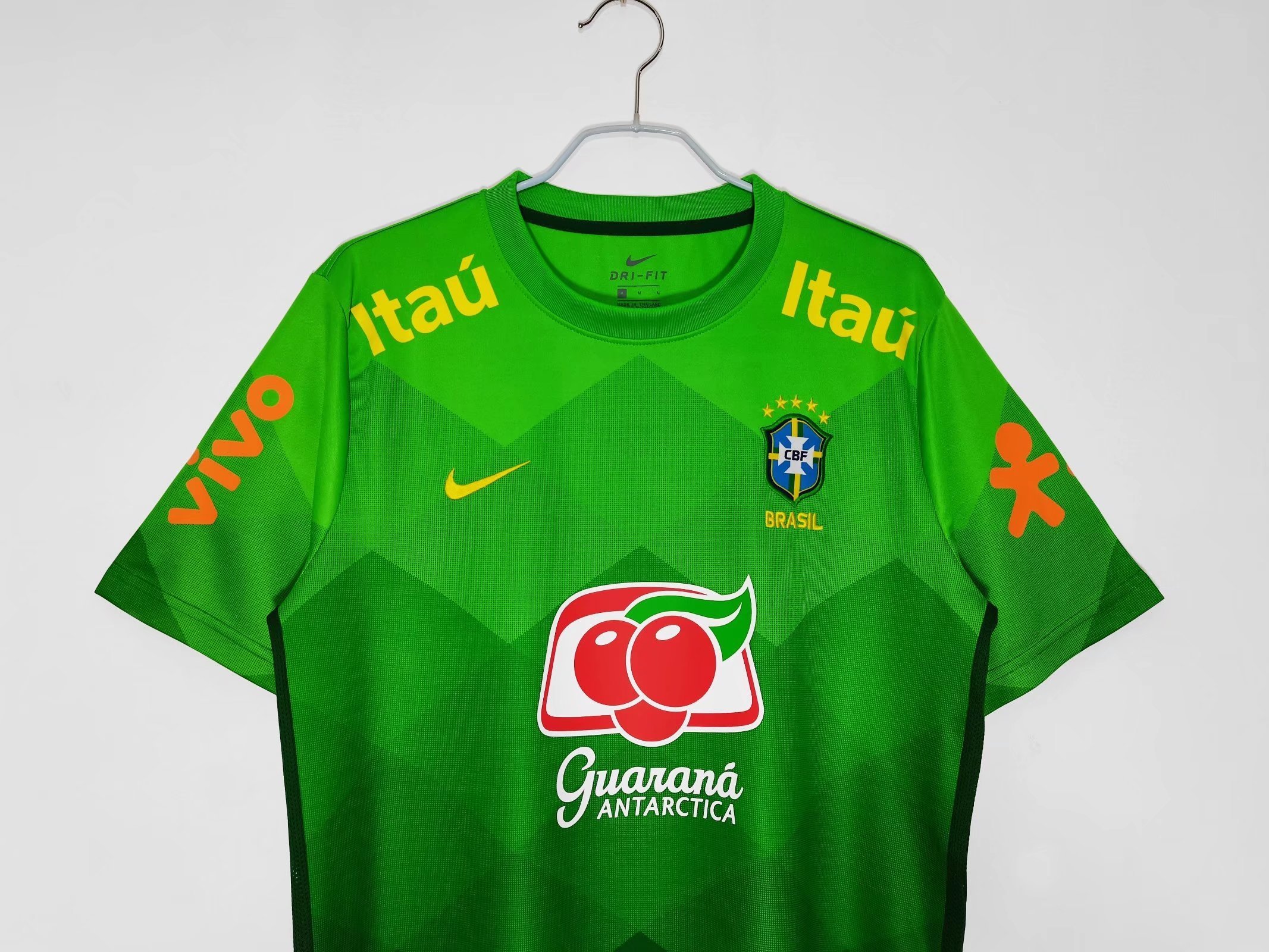 2020 Brazil green training uniform Fan version polo