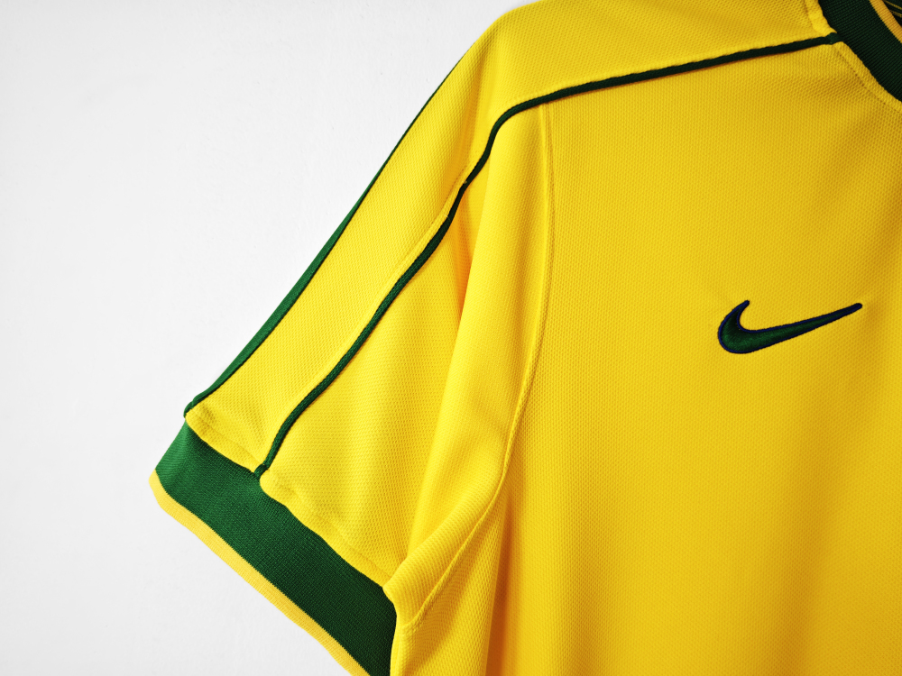 1998 Brazil home retro Fan version