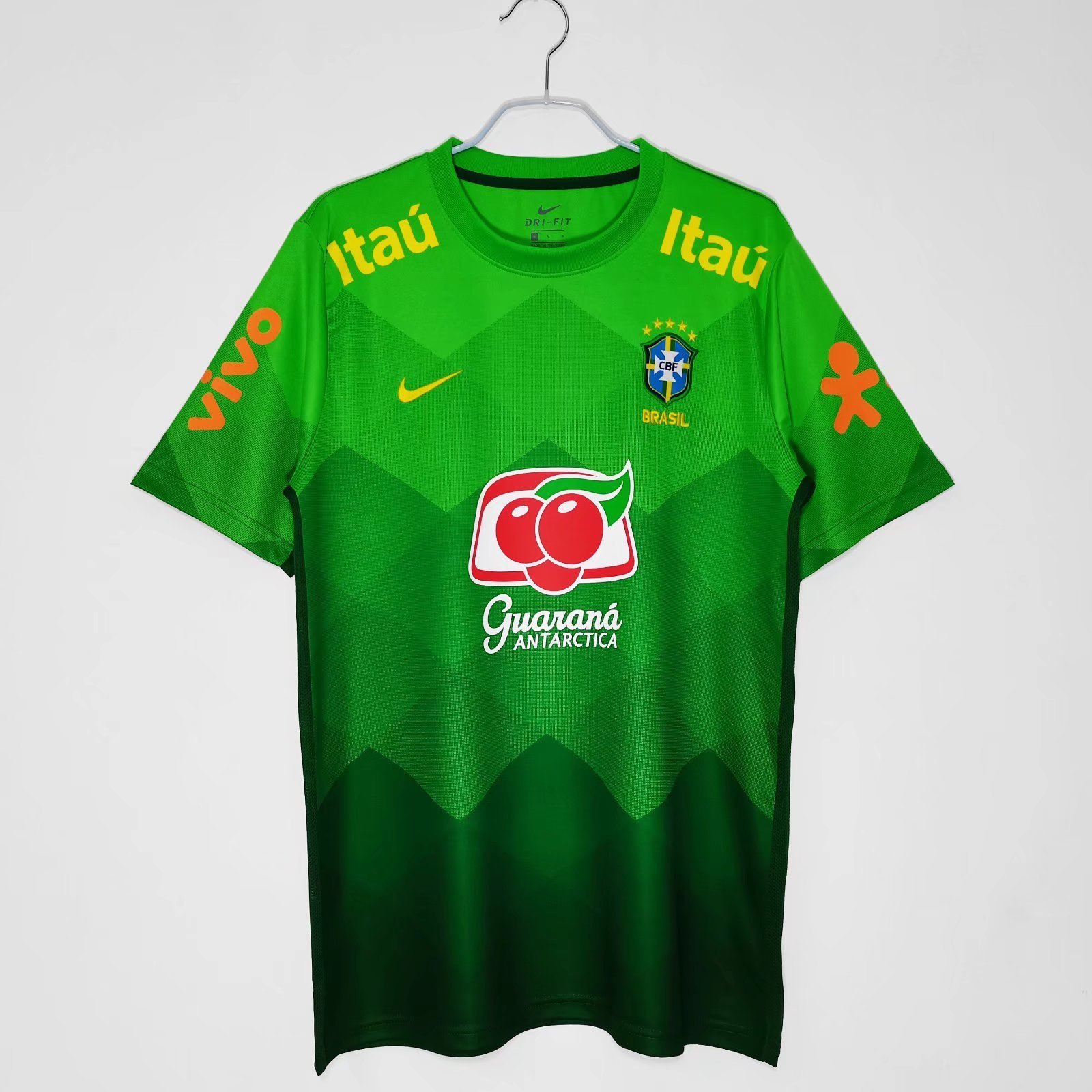 2020 Brazil green training uniform Fan version polo