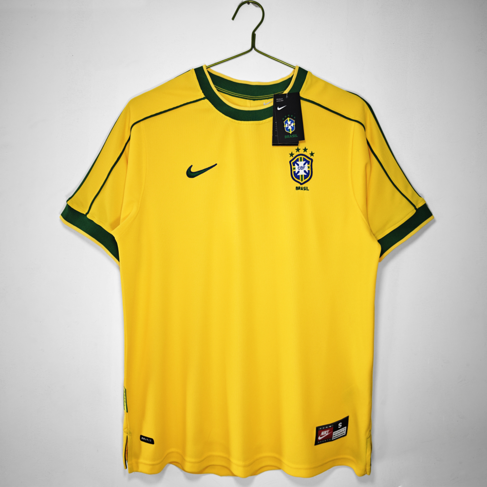 1998 Brazil home retro Fan version