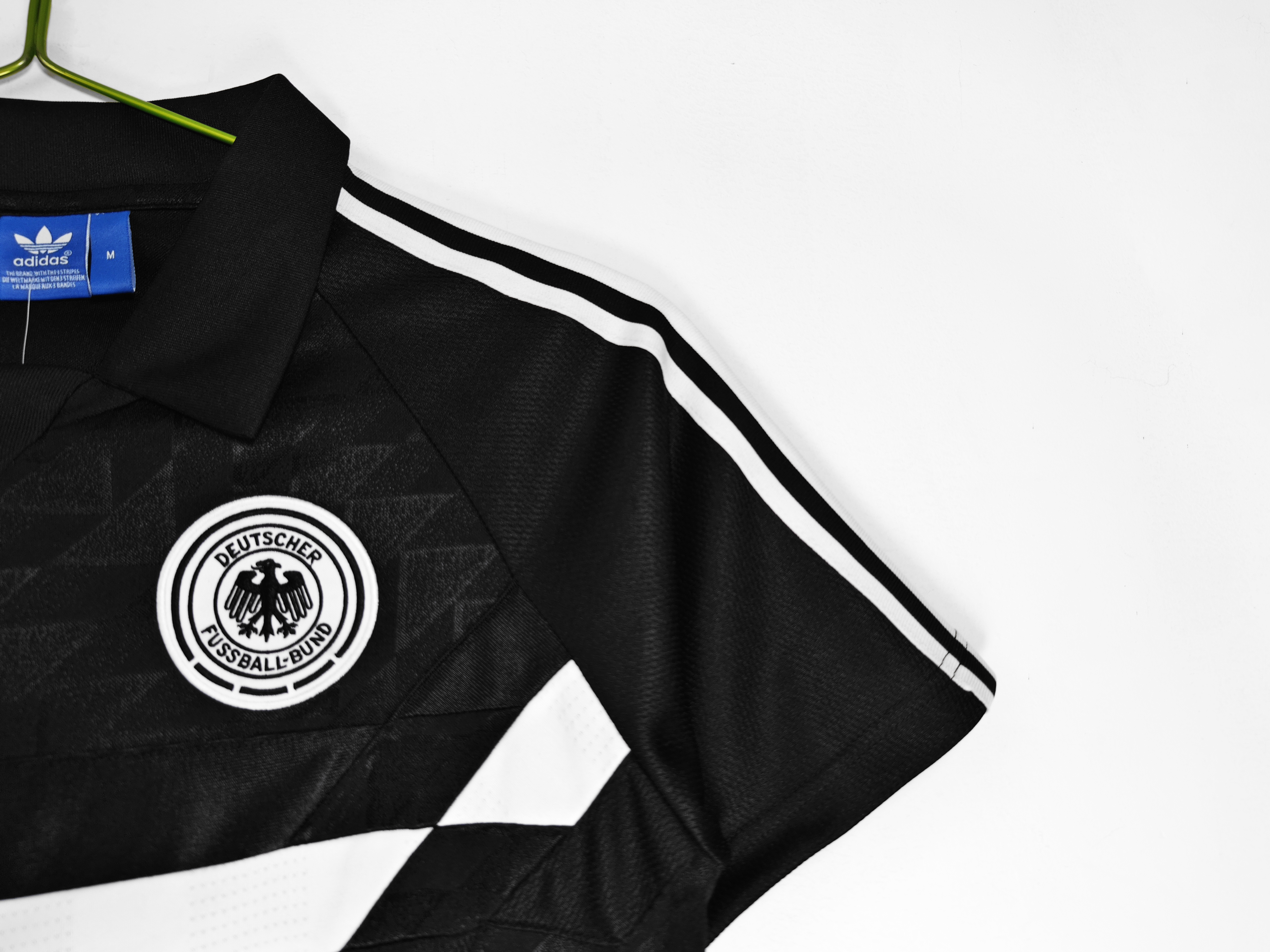 88/90 Germany away black retro Fan version