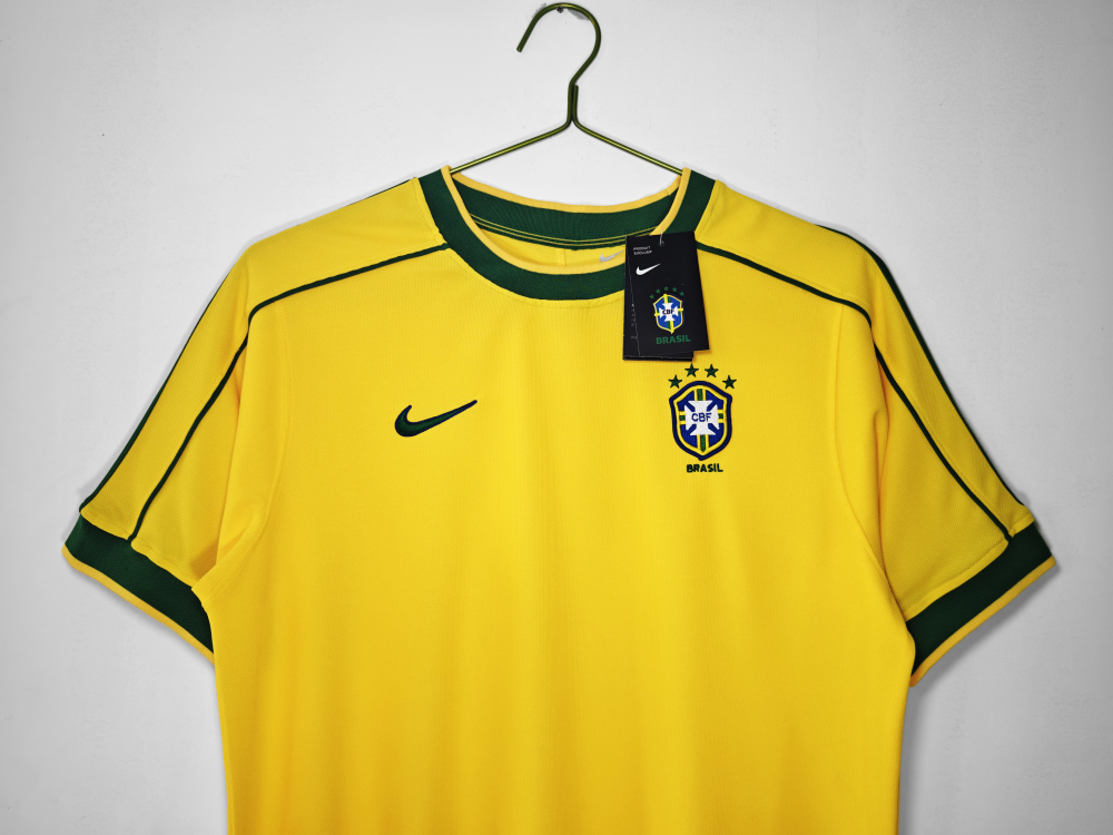 1998 Brazil home retro Fan version