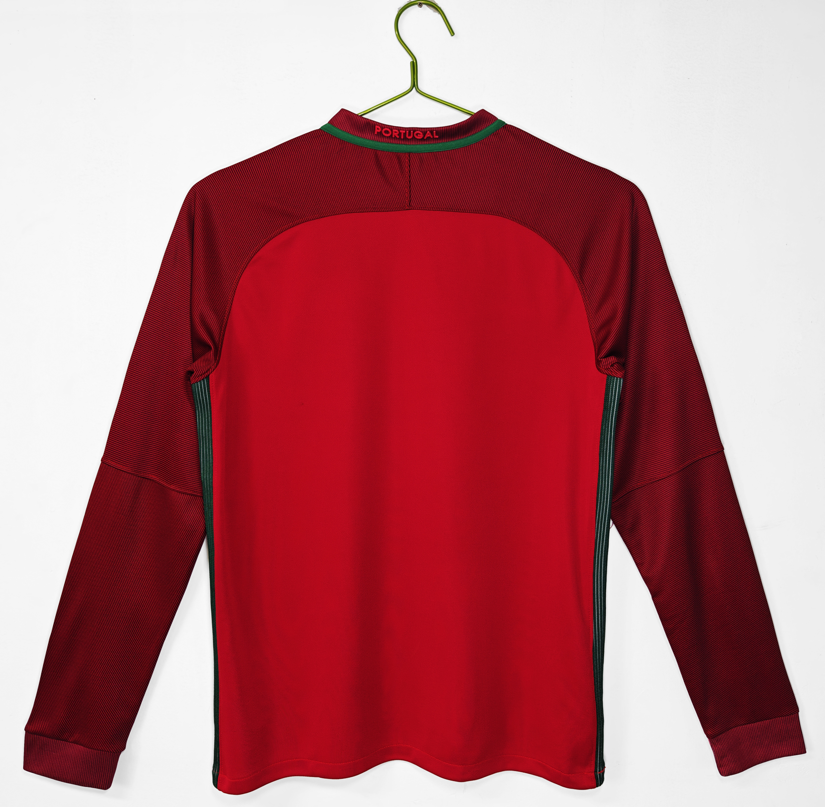 2016 Portugal home retro Fans version Long sleeves