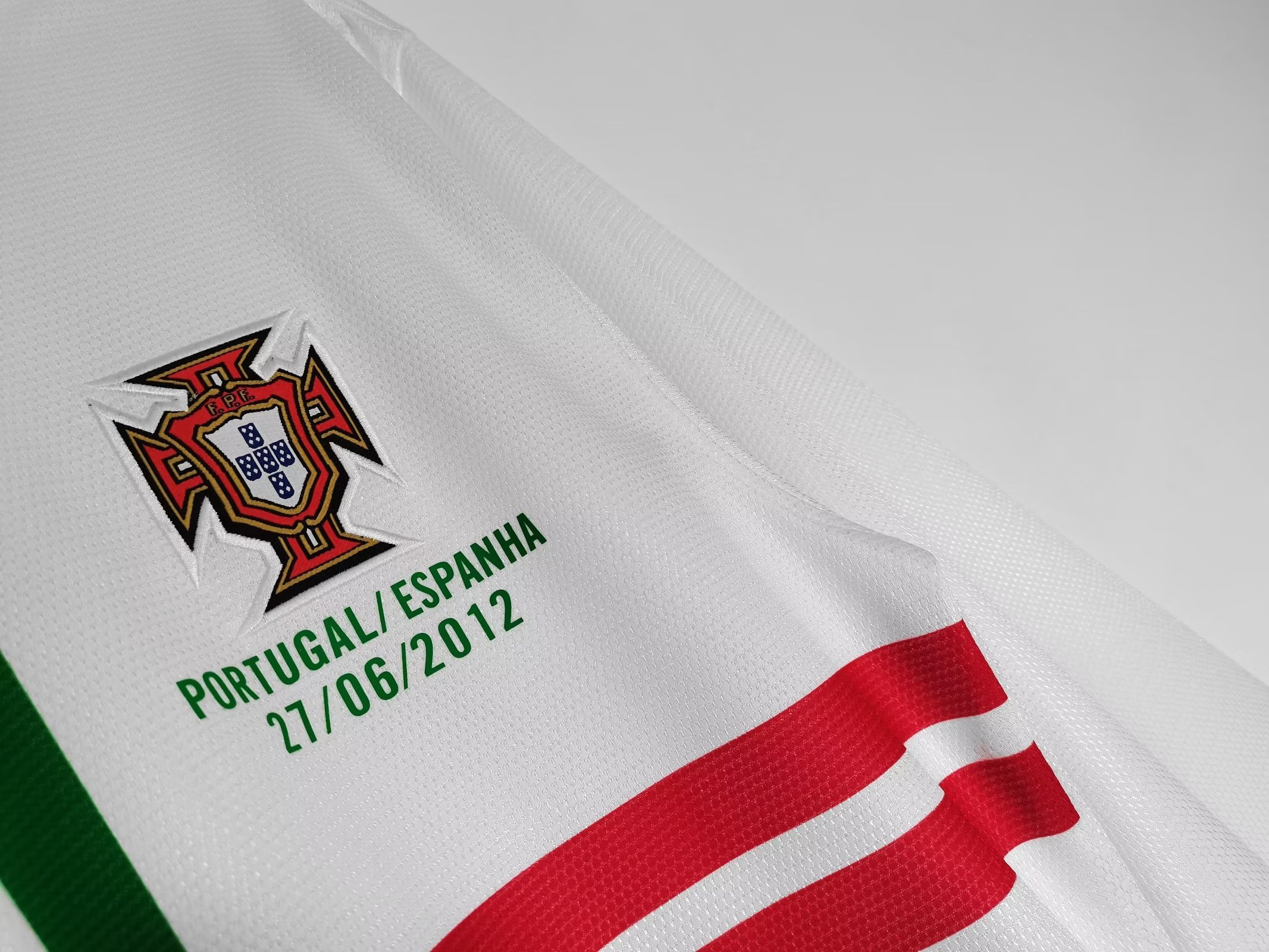 2012/13 Portugal away retro Fans version Long sleeves