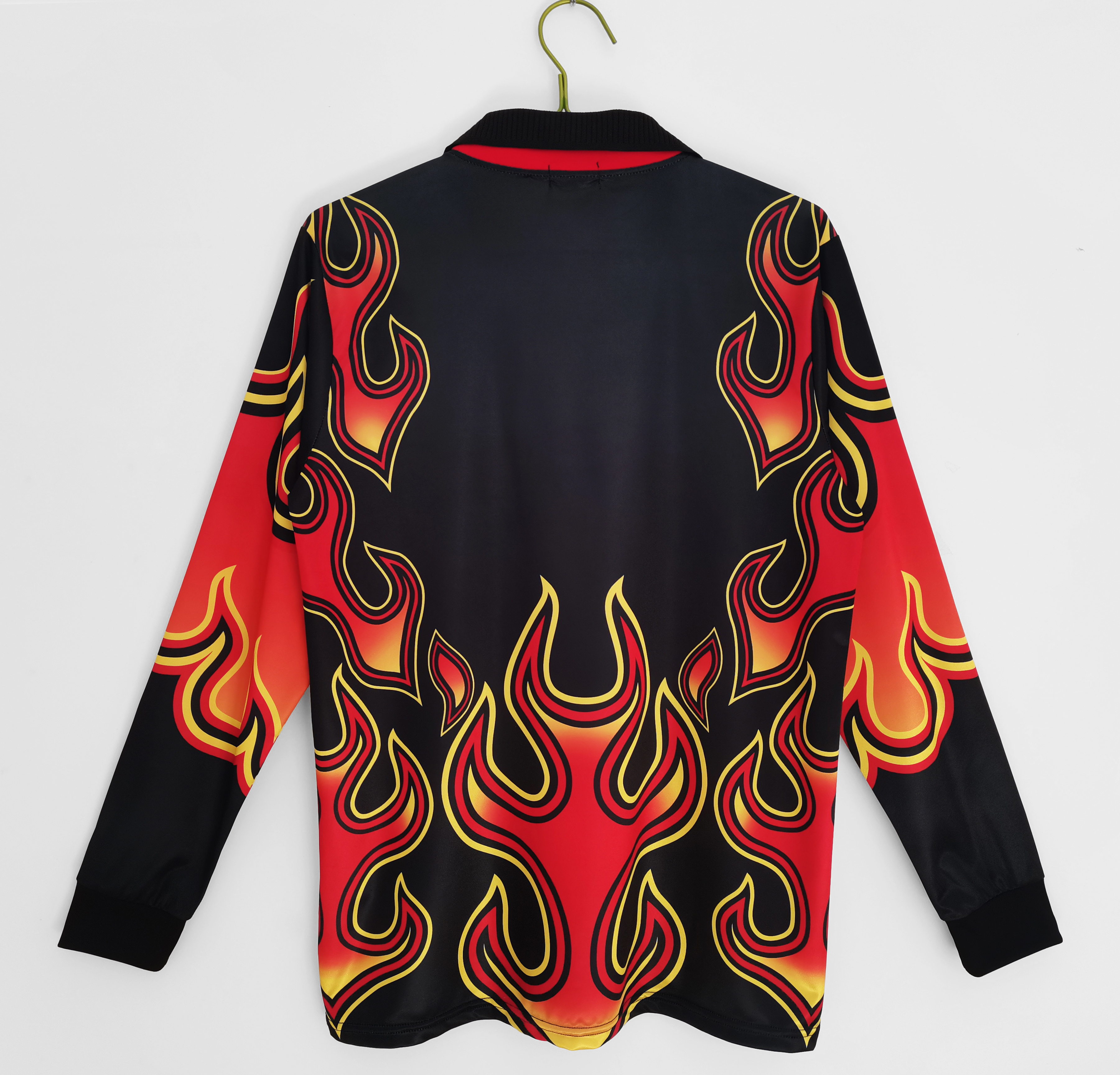 1998 Japan goalkeeper Flame Red Long sleeves
