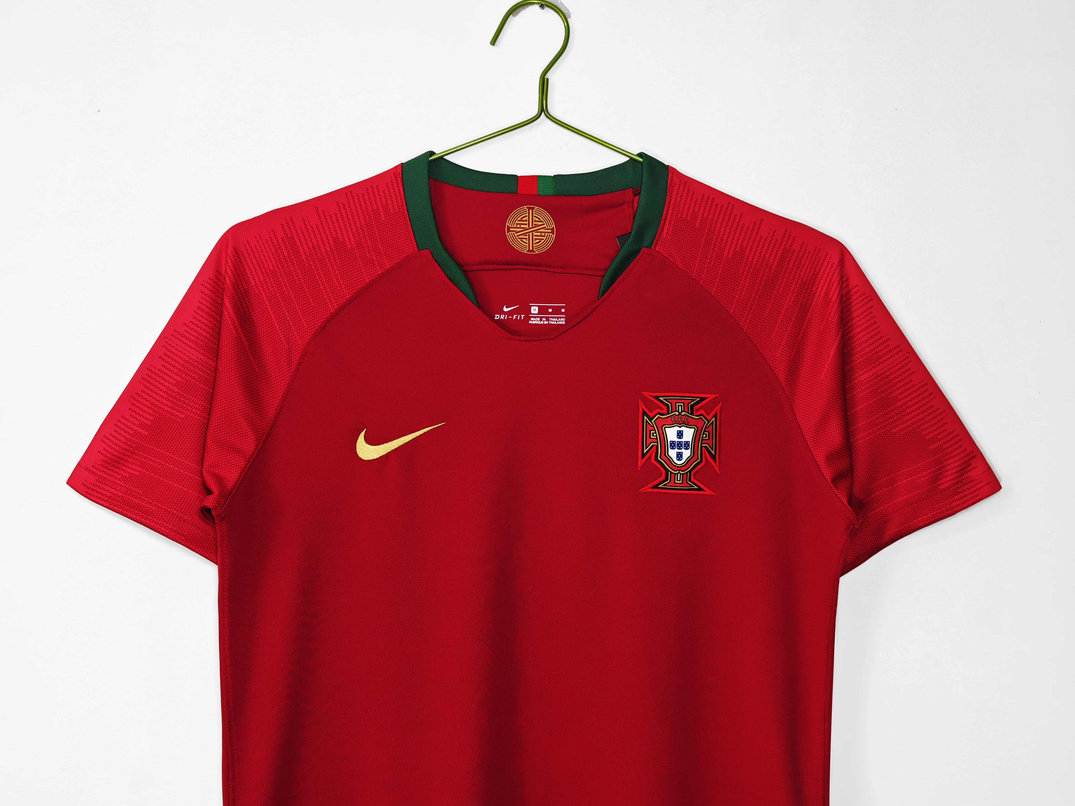 2018 Portugal home retro Fans version